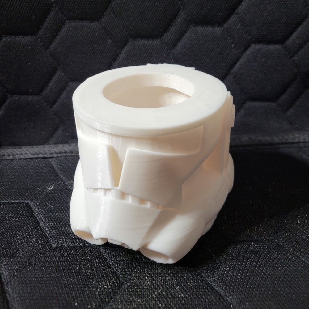 3D Printed Clone Trooper Helmet Succulent Planter/Vase/Pencil holder